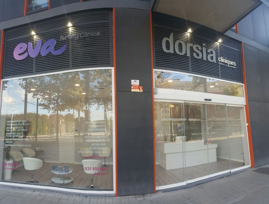 Exterior de la Clínica Dorsia en Barcelona Poblenou