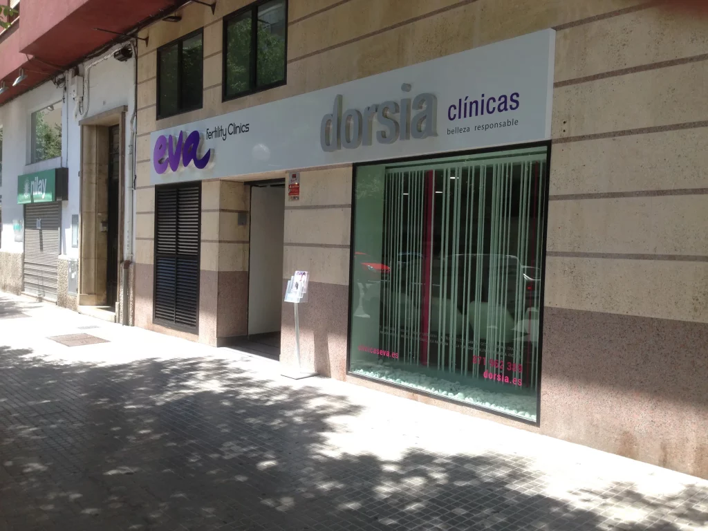 Exterior de clínicas Dorsia Palma de Mallorca- Avenida Aragón