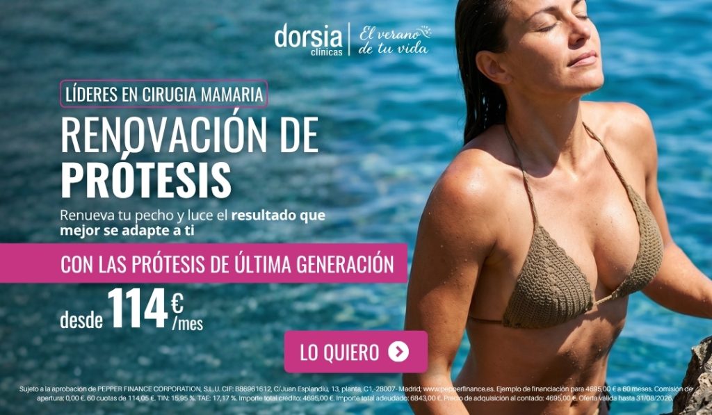 Cambio prótesis julio 2026